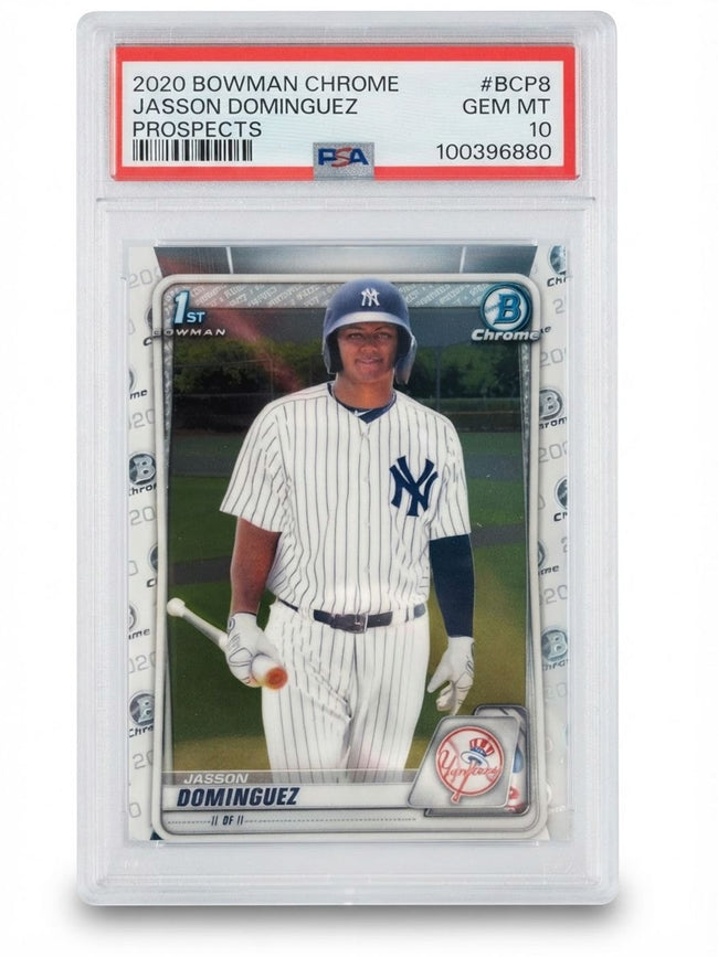 2020 Bowman Chrome Prospects Jasson Dominguez #BCP-8 Rookie PSA 10