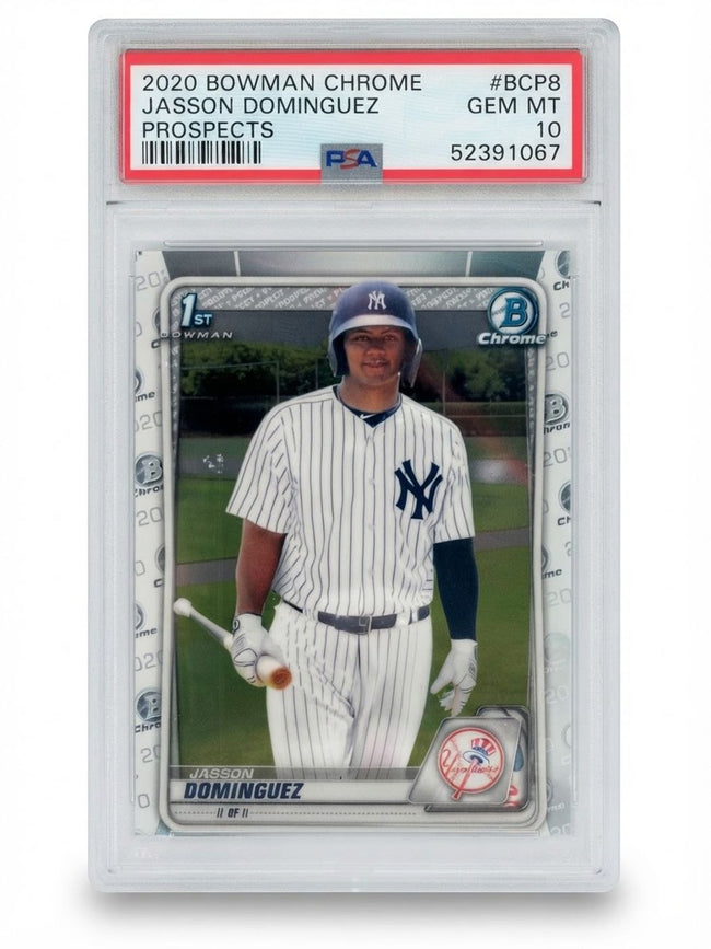 2020 Bowman Chrome Prospects Jasson Dominguez #BCP-8 Rookie PSA 10