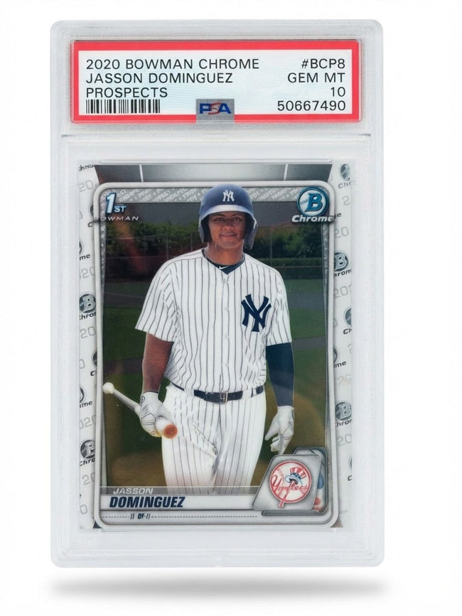 2020 Bowman Chrome Prospects Jasson Dominguez #BCP-8 Rookie PSA 10