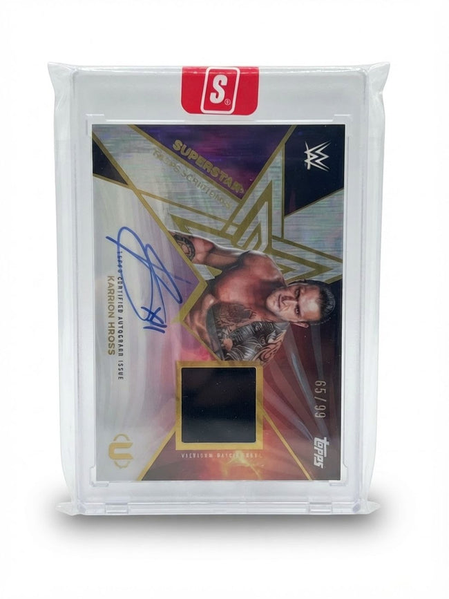 2020 Topps WWE Harrion Kross #SRS-KHR Auto 65/99