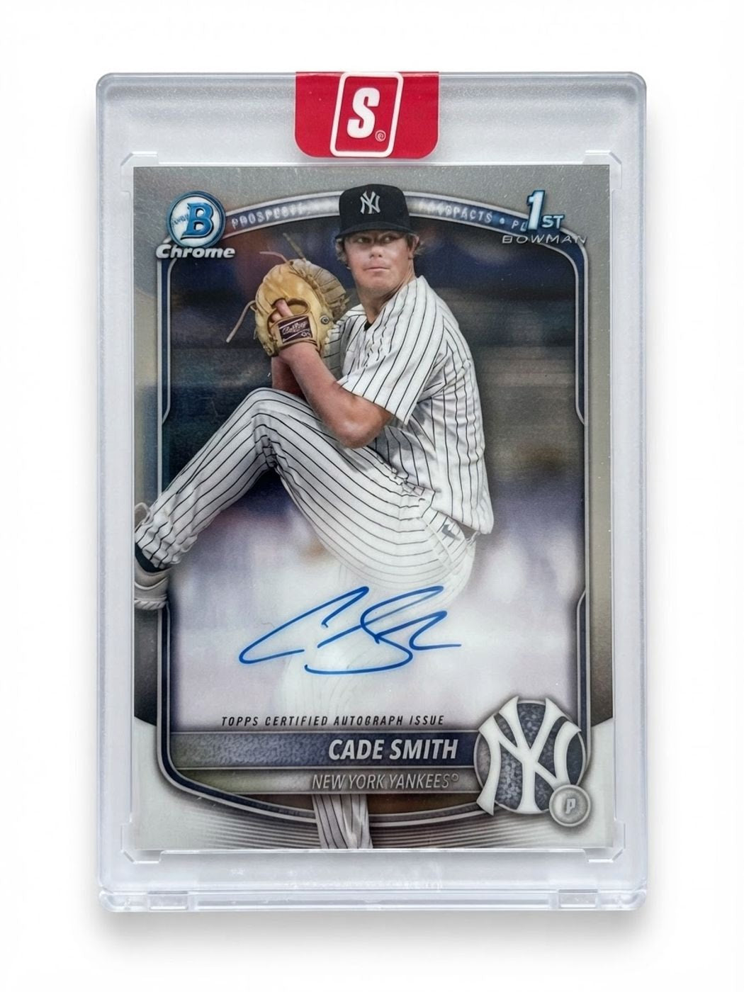 2025 Bowman Chrome Prospect Autographs Cade Smith #CPA-CS Rookie Auto