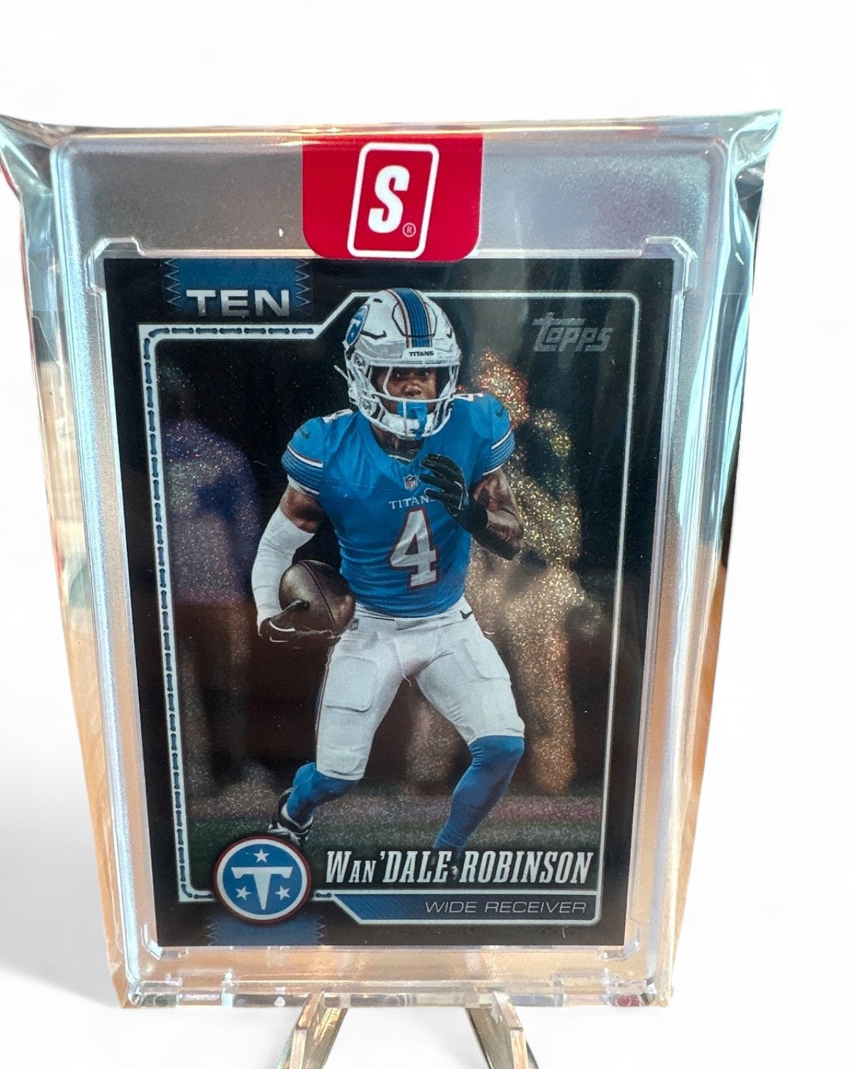 2025 Donruss Wan'Dale Robinson Press Proof Black #246 02/10