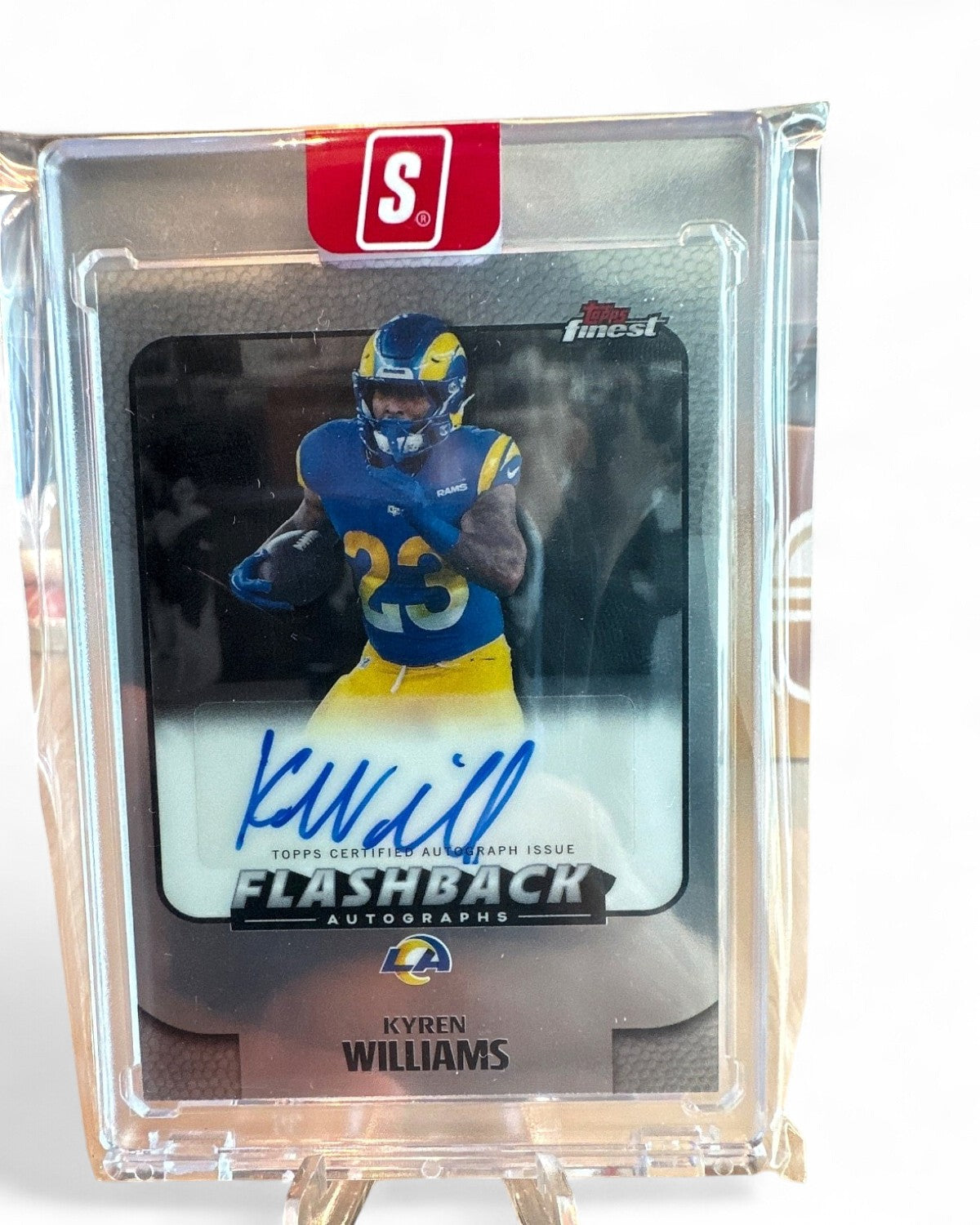 2025 Finest Flashback Autographs Kyren Williams Refractor #FBA-KW Auto