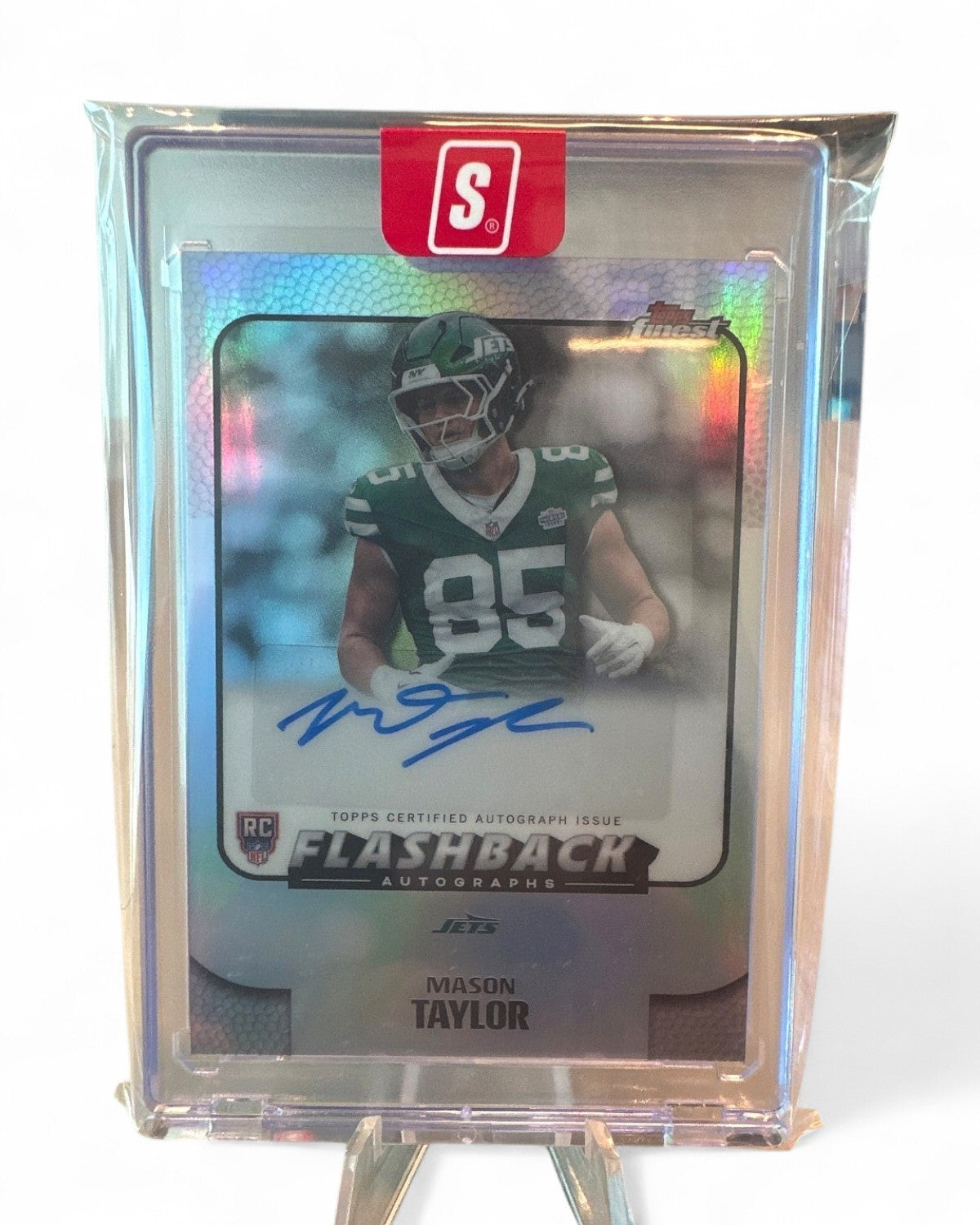 2025 Finest Flashback Autographs Mason Taylor Refractor #FBA-MT Rookie Auto