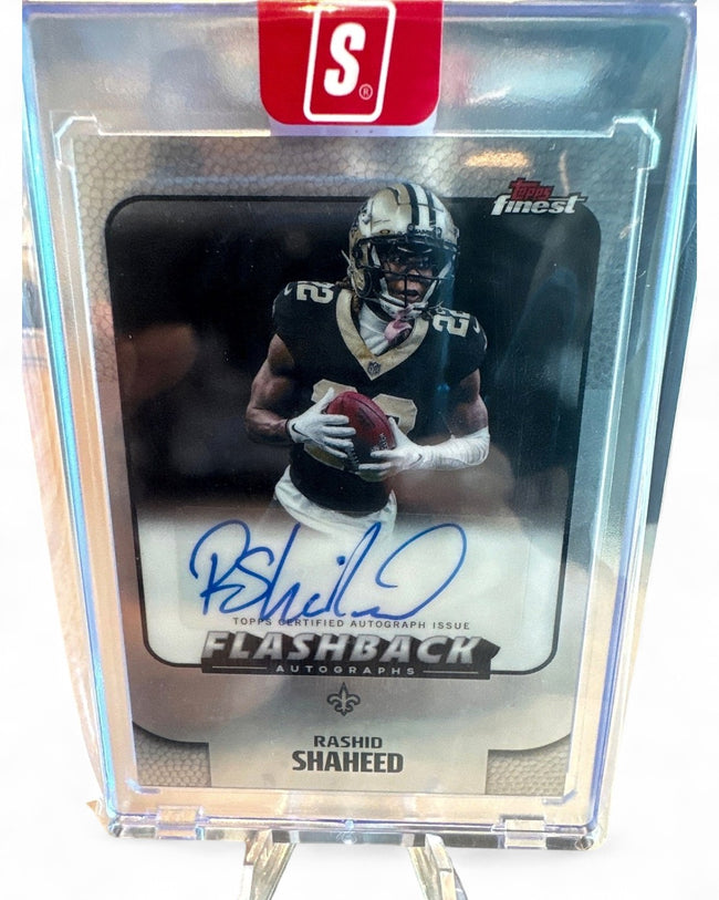 2025 Finest Flashback Autographs Rashid Shaheed #FBA-RS Auto