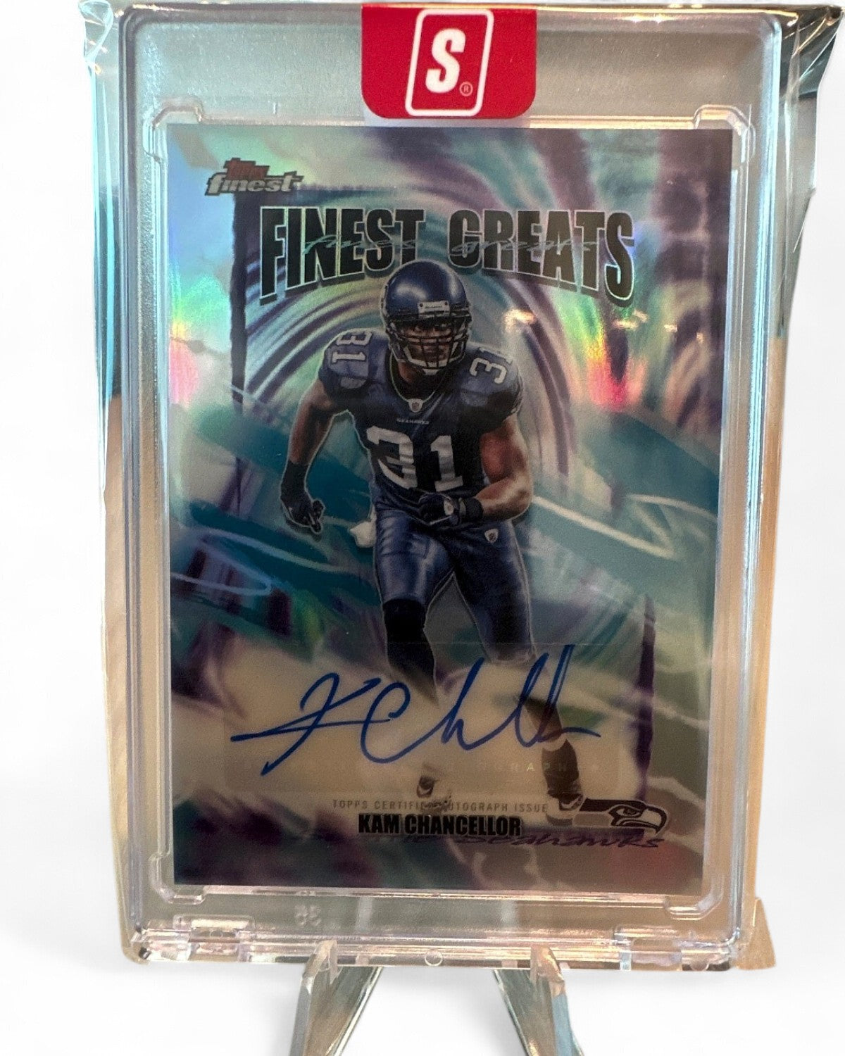 2025 Finest Greats Autographs Kam Chancellor Refractor #FGA-KC Auto