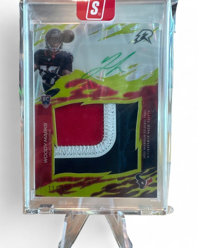 2025 Resurgence Rookie Relic Signatures Auto Woody Marks #RRS-WM Rookie Auto 11/15