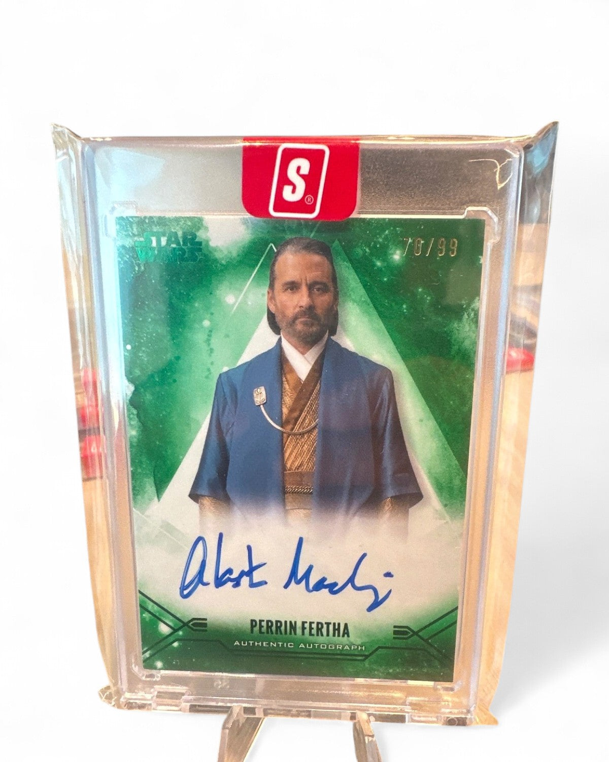 2025 Topps Alastair Mackenzie Green #SSA-ALA Auto 70/99