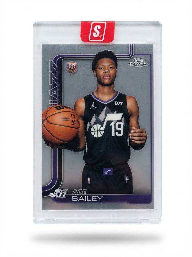 2025 Topps Chrome Ace Bailey #255 Rookie