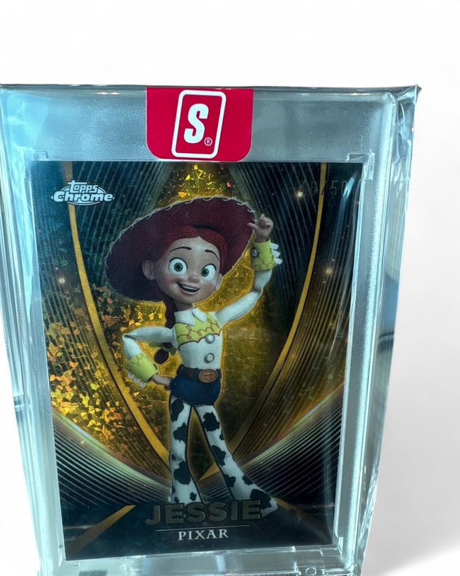 2025 Topps Chrome Disney Jessie Gold Refractor #94 /50