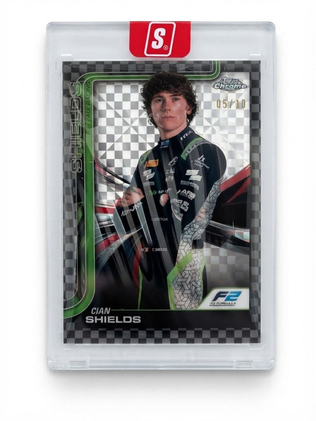 2025 Topps Chrome F2 Cian Shields X-Fractor #38 05/10