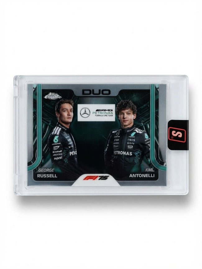 2025 Topps Chrome F1 2025 Duo George Russell / Kimi Antonelli #167