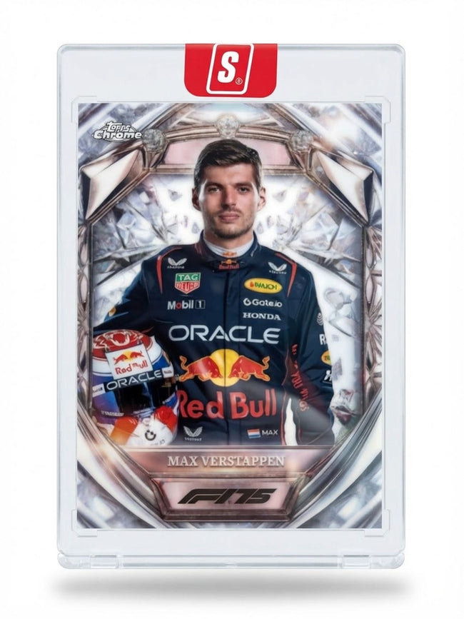2025 Topps Chrome F1 Diamond 75th Anniversary Max Verstappen #D75-1