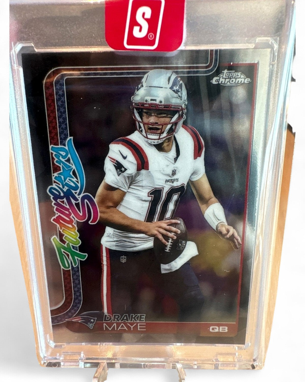 2025 Topps Chrome Future Stars Drake Maye #FS-7