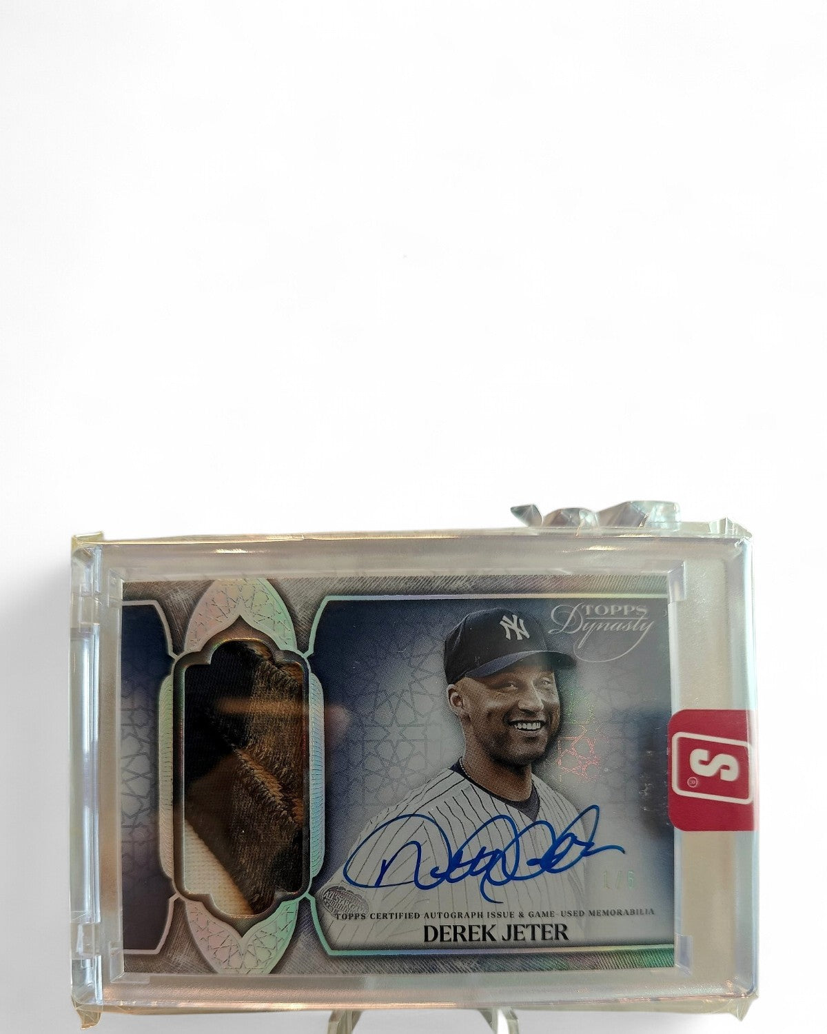 2025 Topps Dynasty Autograph Patch Derek Jeter #DAP-DJ2 Auto 1/5