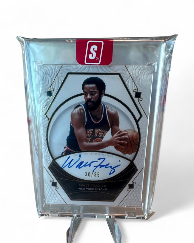 2025 Topps Definitive Collection Walt Frazier #NOI-WF Auto 30/35