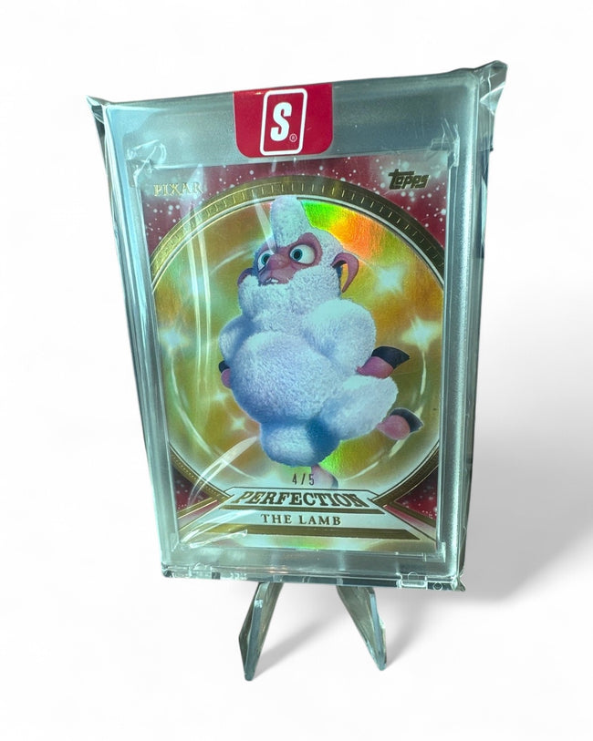2025 Topps Disney Pixar Perfection Gold The Lamb (Boundin') #PP-27 4/5