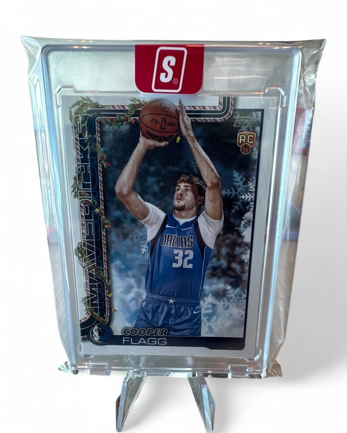 2025 Topps Holiday Dallas Mavericks Cooper Flagg #H161 Rookie