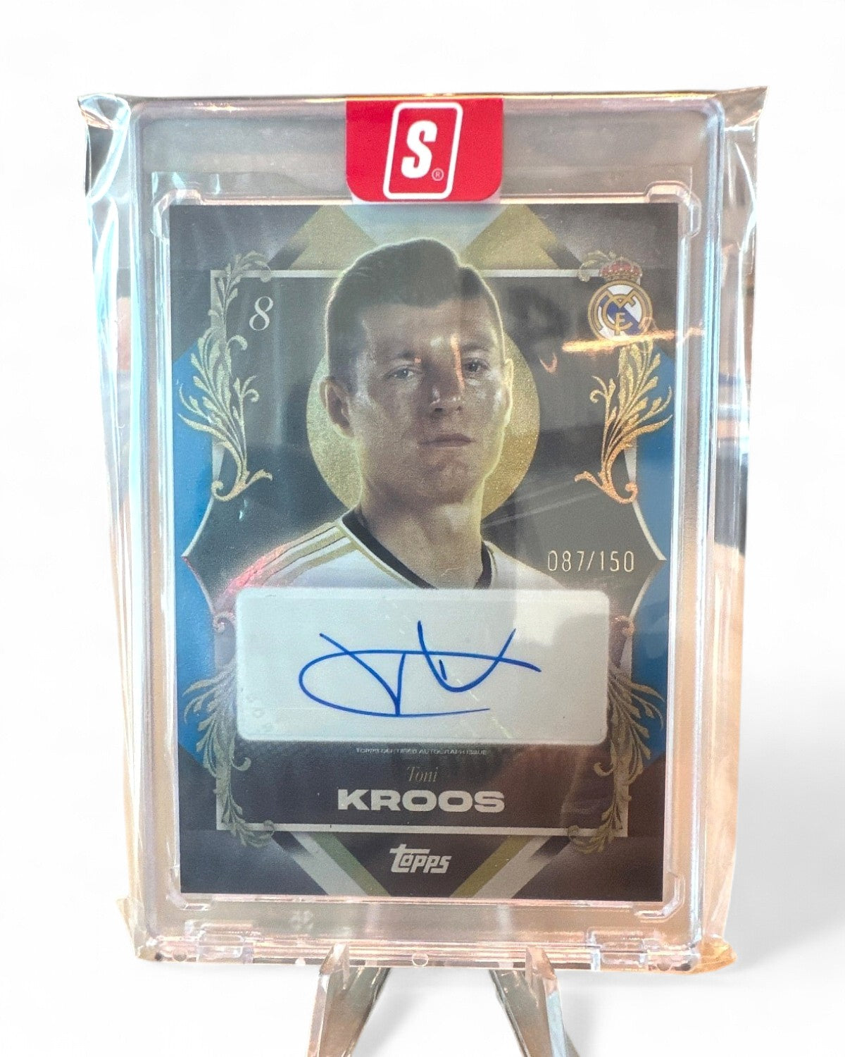 2025 Topps Los Blancos Real Madrid CF Toni Kroos #PP-TK Auto 087/150