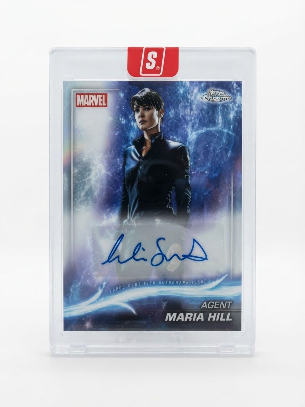 2025 Topps Marvel Studios Chrome Cobie Smulders #AA-CS Auto