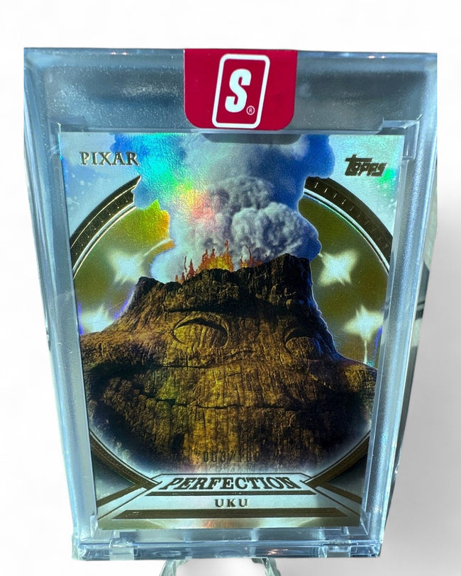 2025 Topps Pixar Gold Pixar Perfection (Encased) Uku #PP-65 003/100