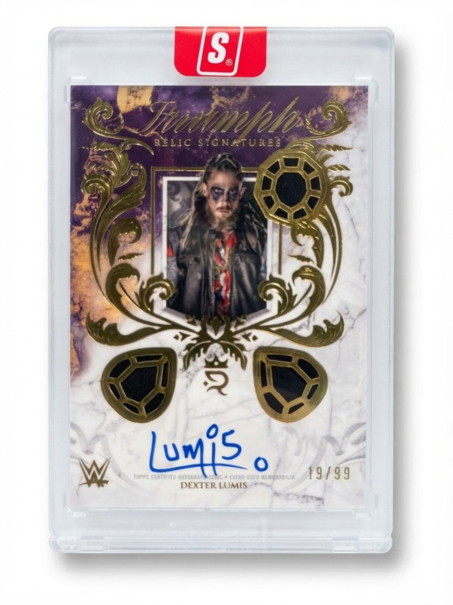 2025 Topps Royalty Dexter Lumis #TRS-DLU Auto 19/99