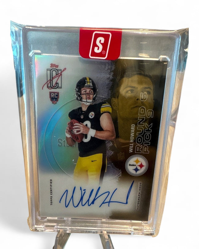 2025 Topps Signature Class Will Howard Silver #107 Rookie Auto