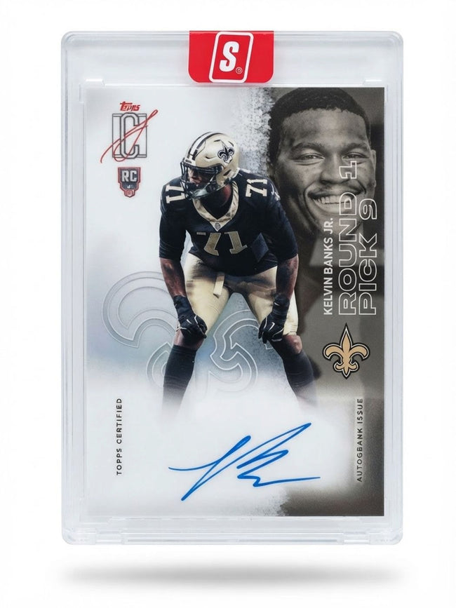 2025 Topps Signature Class Kelvin Banks Jr. Silver #154 Rookie Auto