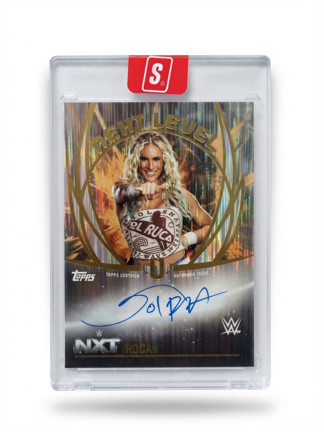 2025 Topps Universe WWE Next Level Autograph Sol Ruca #NLA-SRU Auto