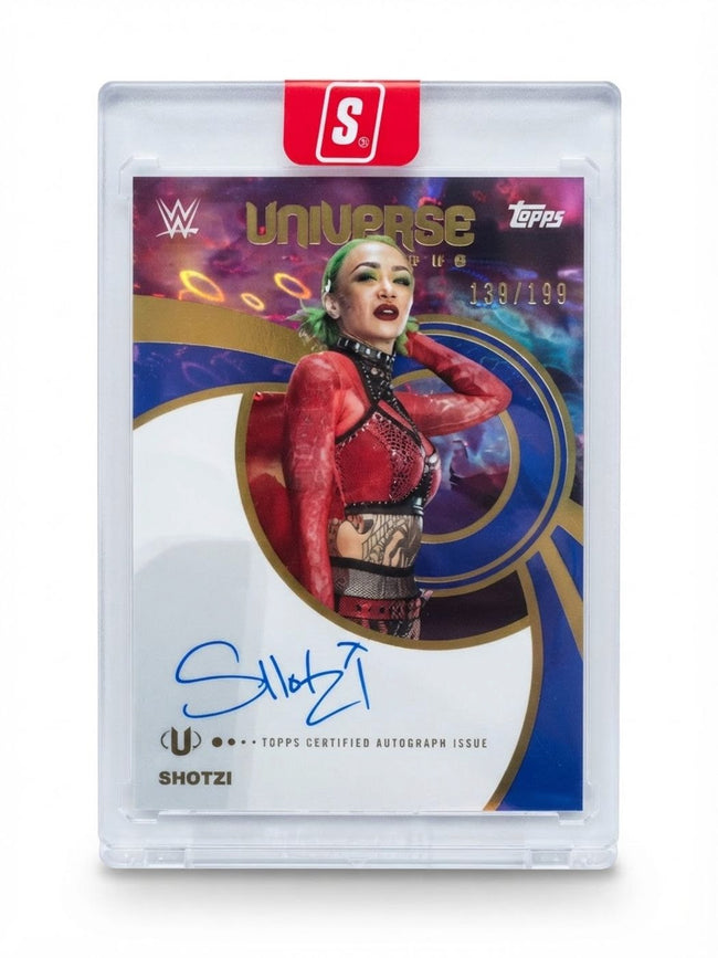 2025 Topps WWE Universe Autographs Shotzi #UNA-SHO Auto 131/199