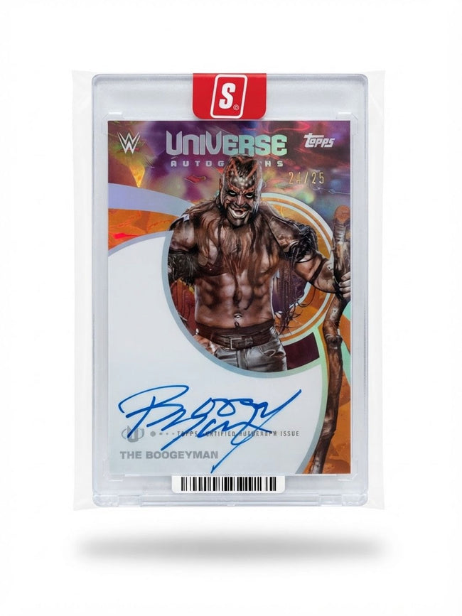 2025 Topps WWF Universe Autographs Wwe The Boogeyman #UNA-TBO Auto 24/25