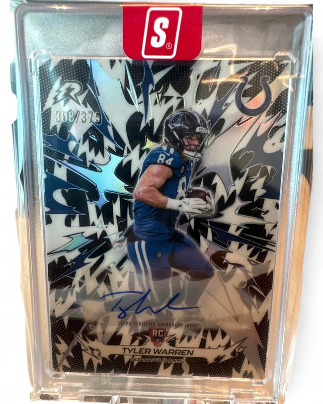 2026 Reactive Colts Tyler Warren #140 Rookie Auto 308/375