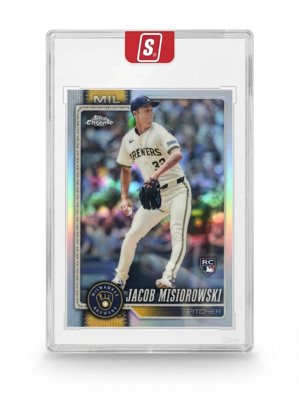 2026 Topps Chrome Jacob Misiorowski Refractor #196 Rookie