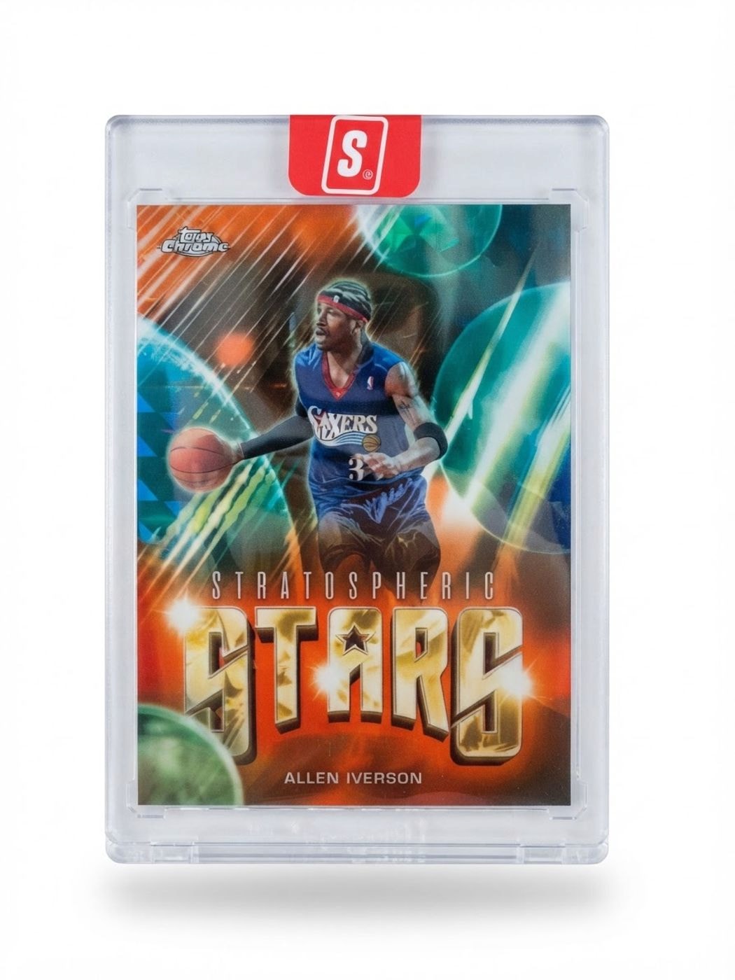 2026 Topps Chrome Stratospheric Stars Allen Iverson #ST-23
