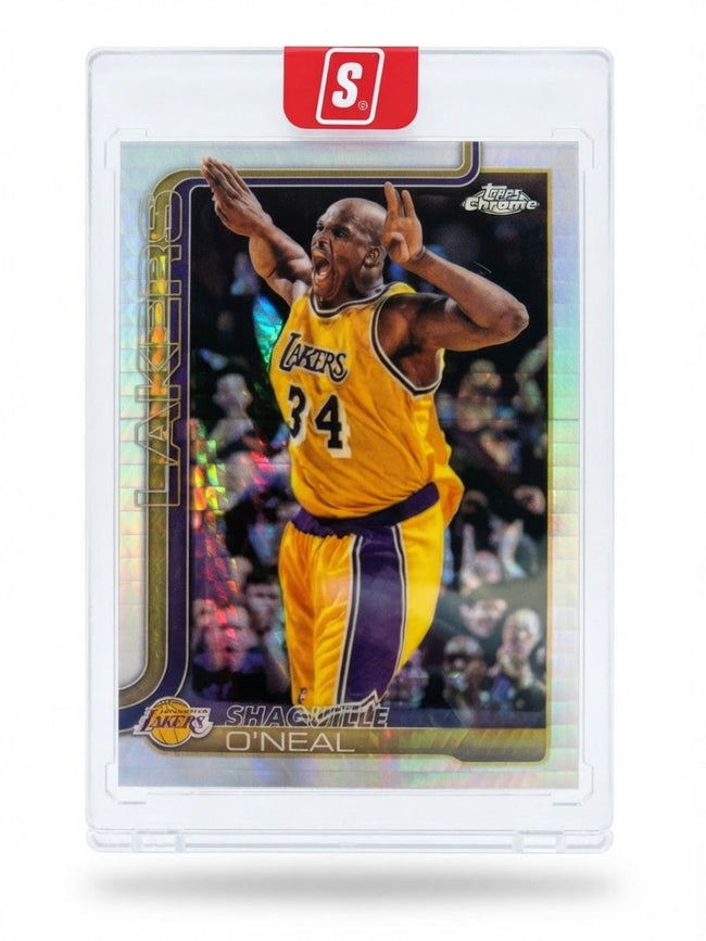 2026 Topps Chrome Update Fractor Shaquille O'Neal Xfractor #142