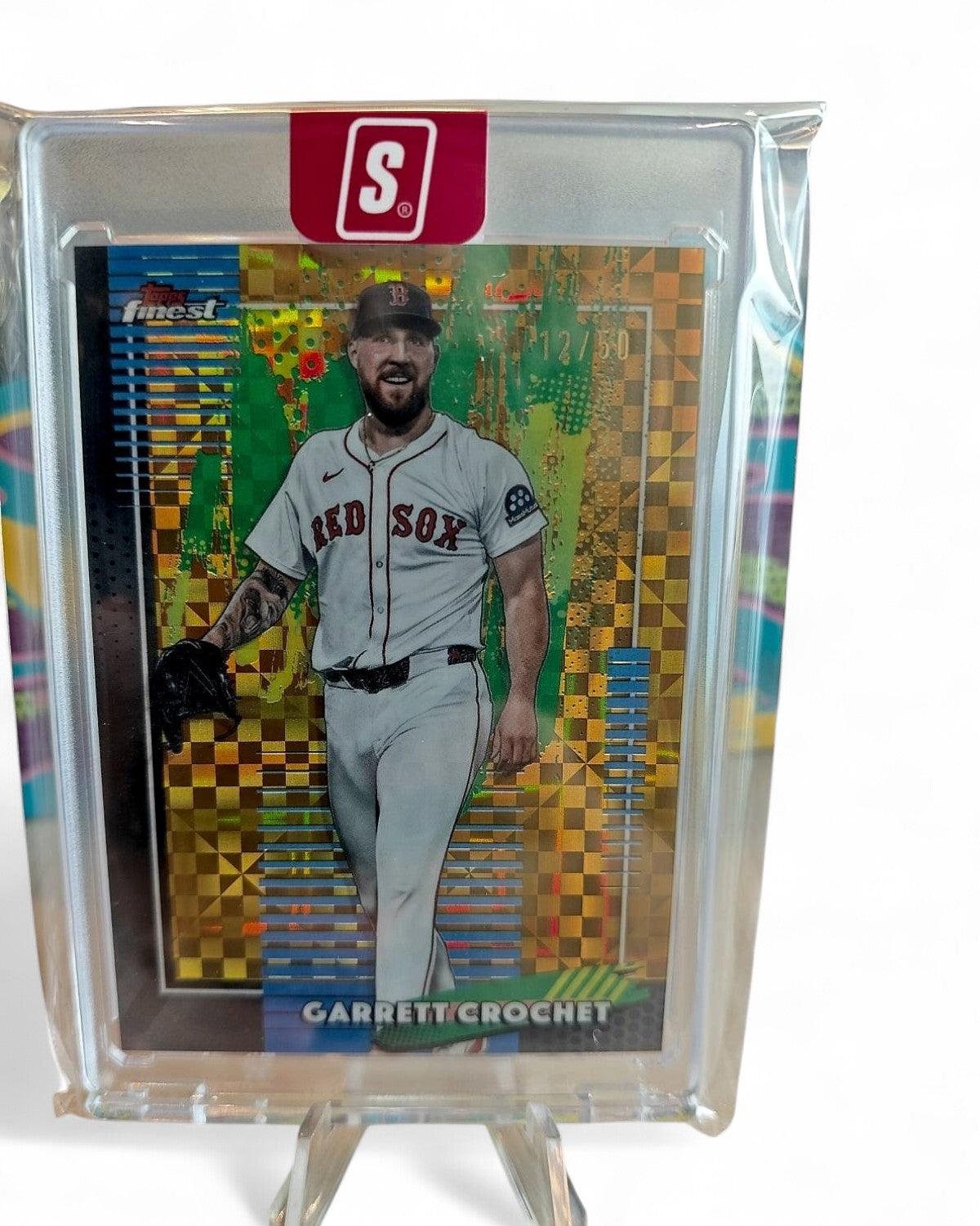 2026 Topps Finest Garrett Crochet Gold Geometric Refractor #29 12/50