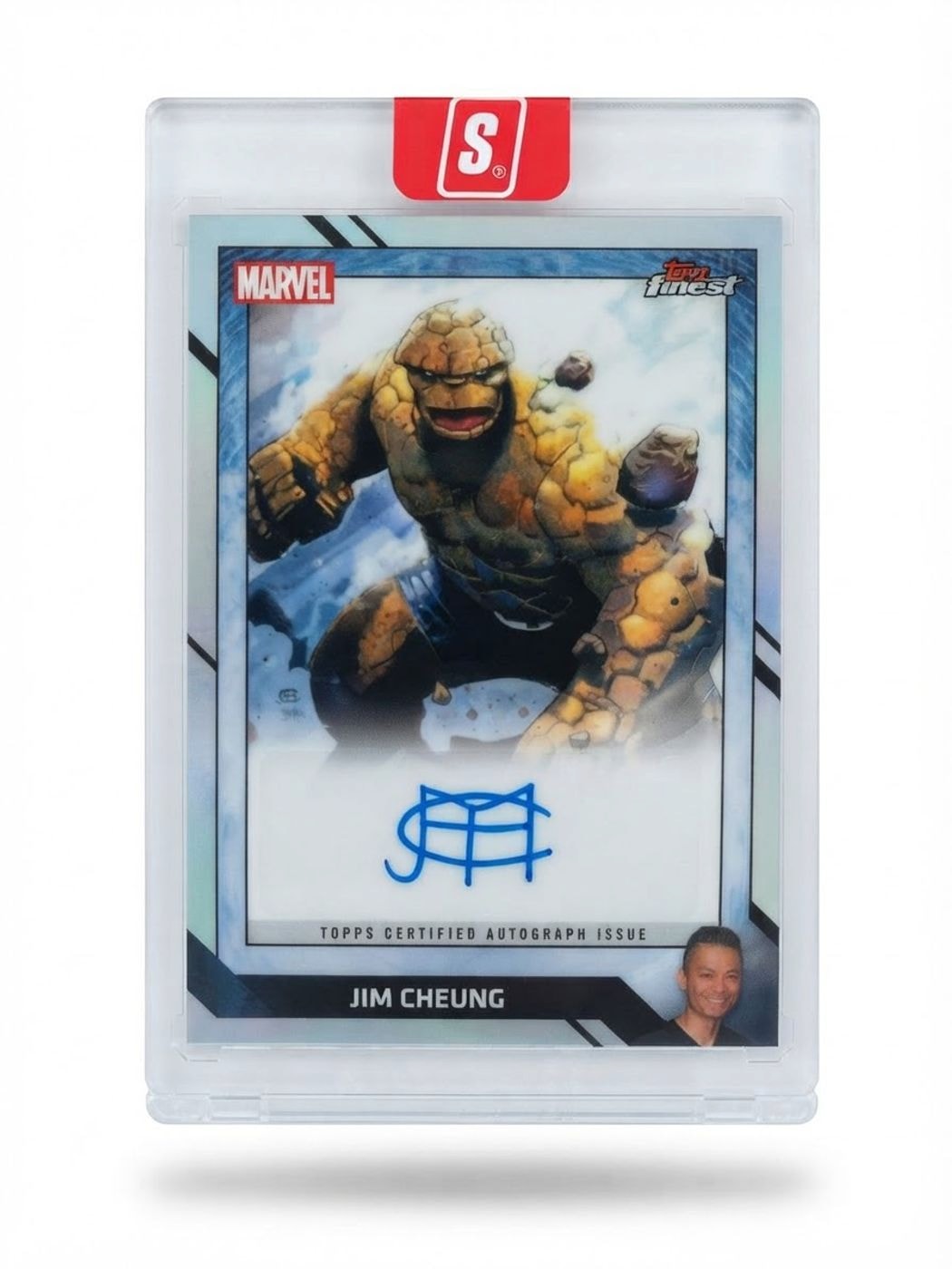 2026 Topps Finest Fantastic Four 65th Anniversary Auto Jim Cheung #CB-JC Auto