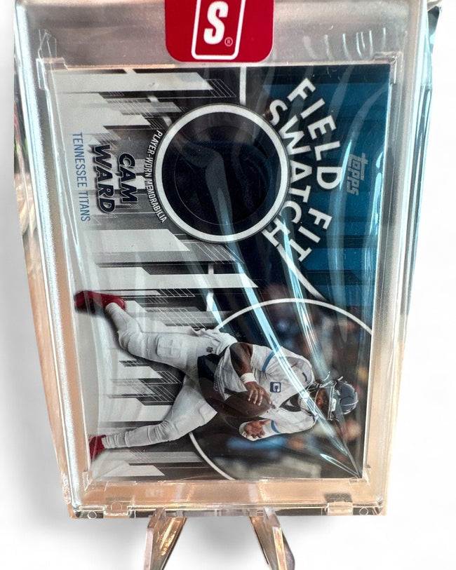 2026 Topps Flagship Football Field Fit Swatch Collection Cam Ward #FFSC-CW Rookie