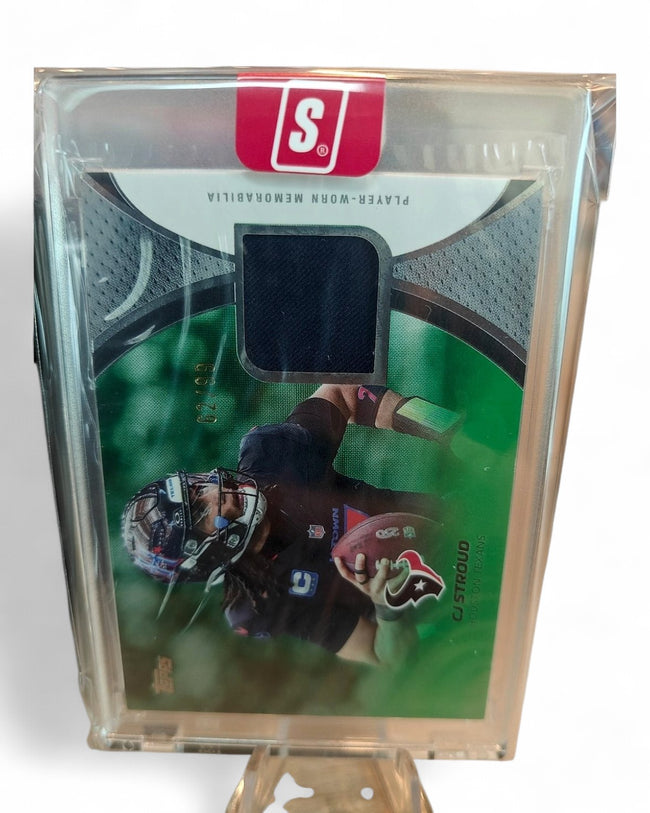 2026 Topps Flagship Football NFL Material Relics CJ Stroud #NFLM-CS 62/99