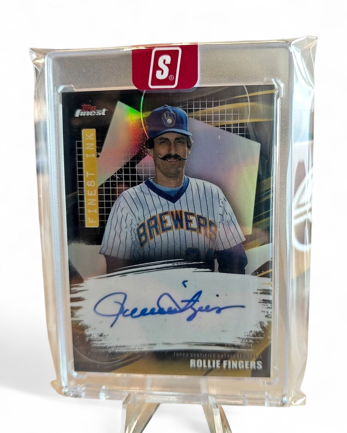 2026 Topps Finest Ink Rollie Fingers #FI-RF Auto