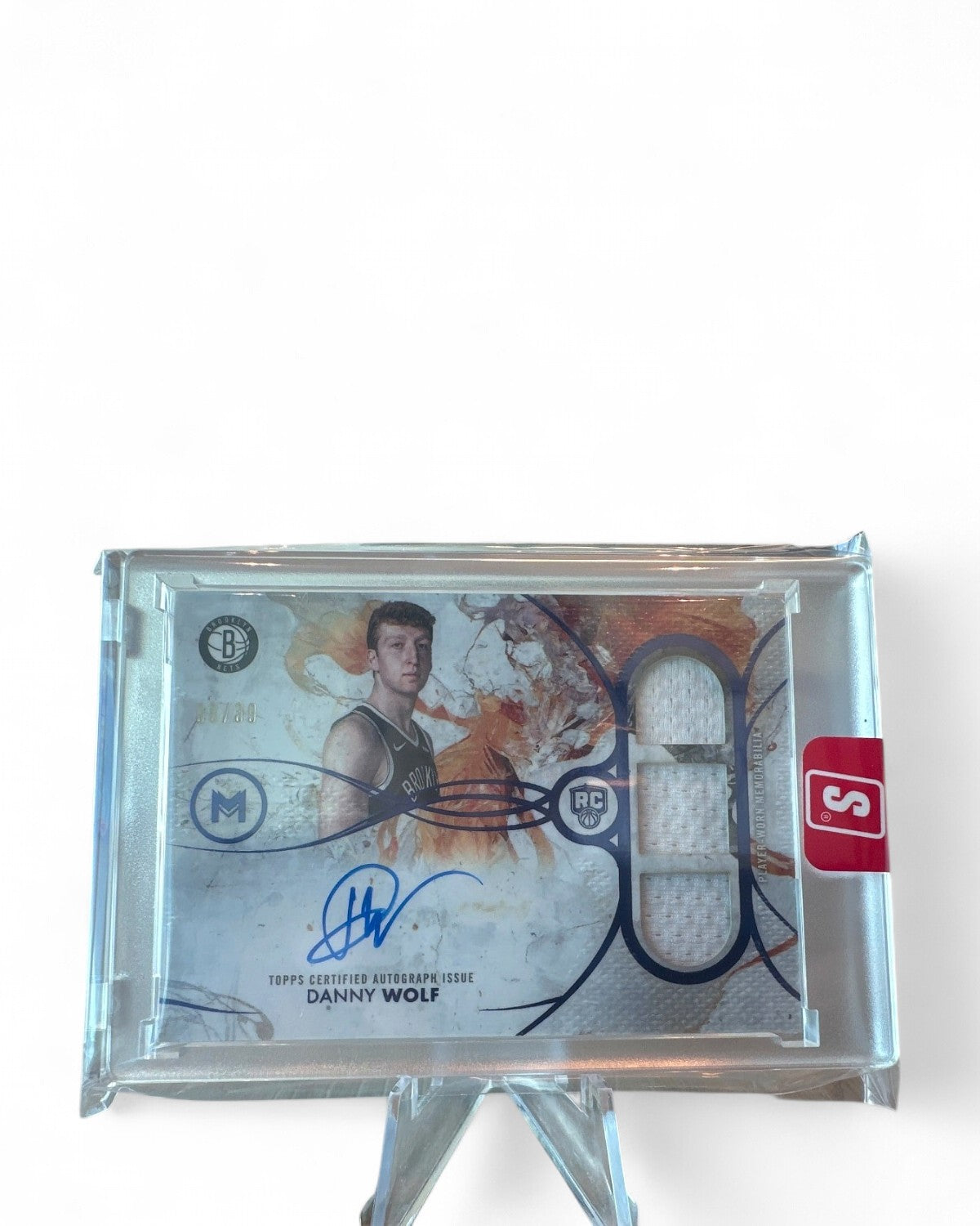 2026 Topps Motif Basketball Auto Danny Wolf #RTRA-DW Rookie Auto 08/99