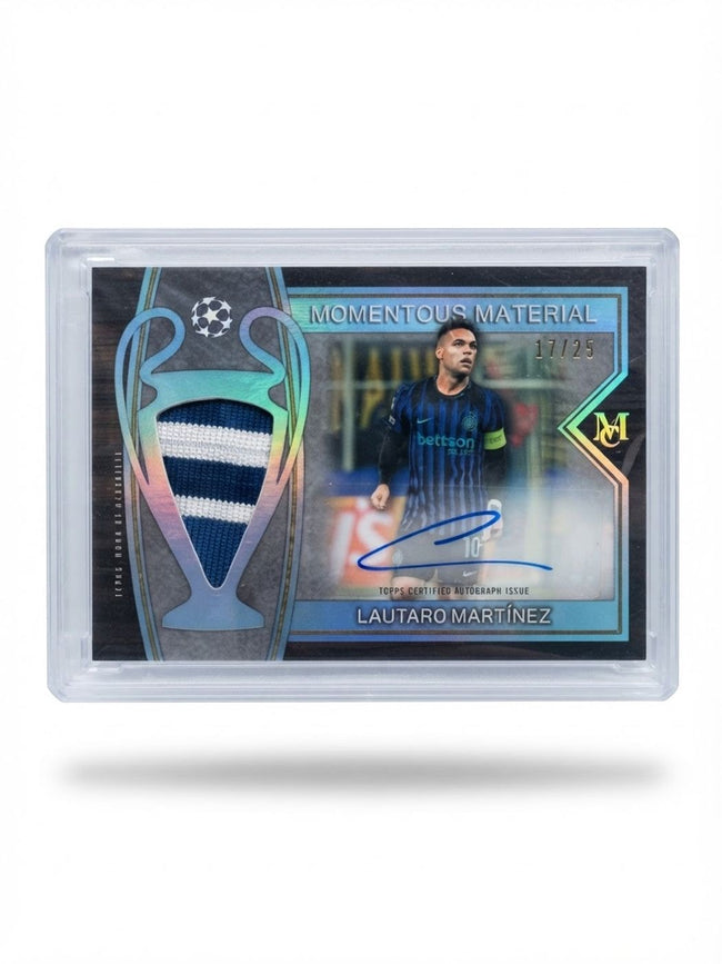 2026 Topps Museum Collection Lautaro Martínez #MMJA-LA Auto 17/25