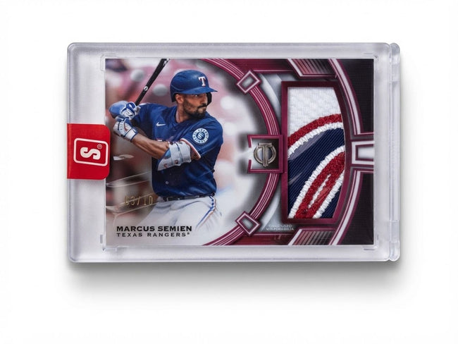 2026 Topps Tribute Jumbo Relic Marcus Semien #TJR-MS 03/10
