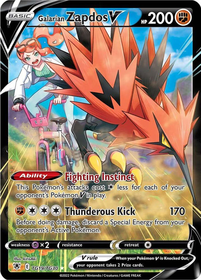 Galarian Zapdos V TG19/TG30 (Español)