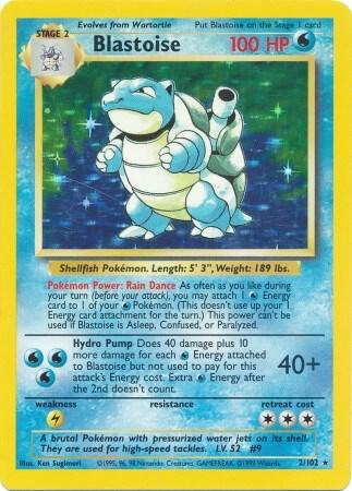 Blastoise 002/102
