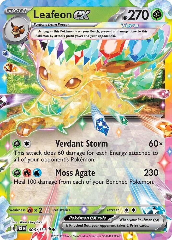 Leafeon Ex 006/131