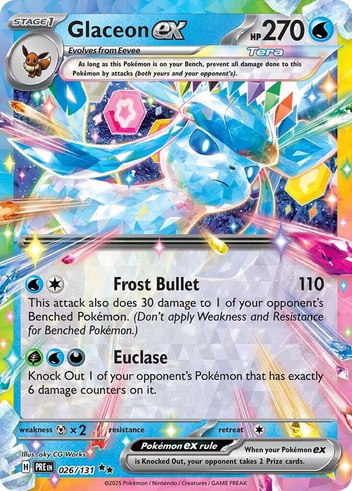 Glaceon Ex 026/131