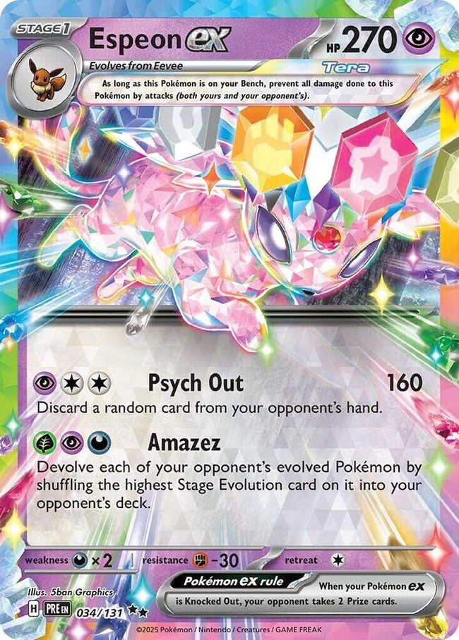 Espeon Ex 034/131