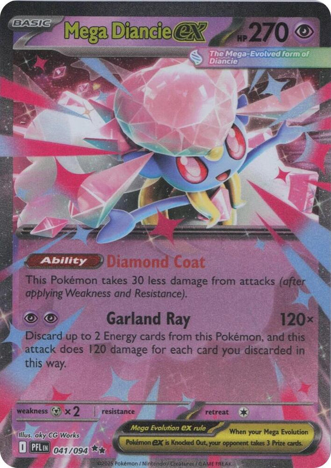 Mega Diancie Ex 041/094