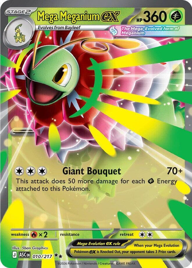 Mega Meganium Ex 010/217